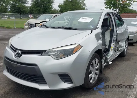 2016 Toyota Corolla Le from USA, damaged, VIN 2T1BURHEXGC567494